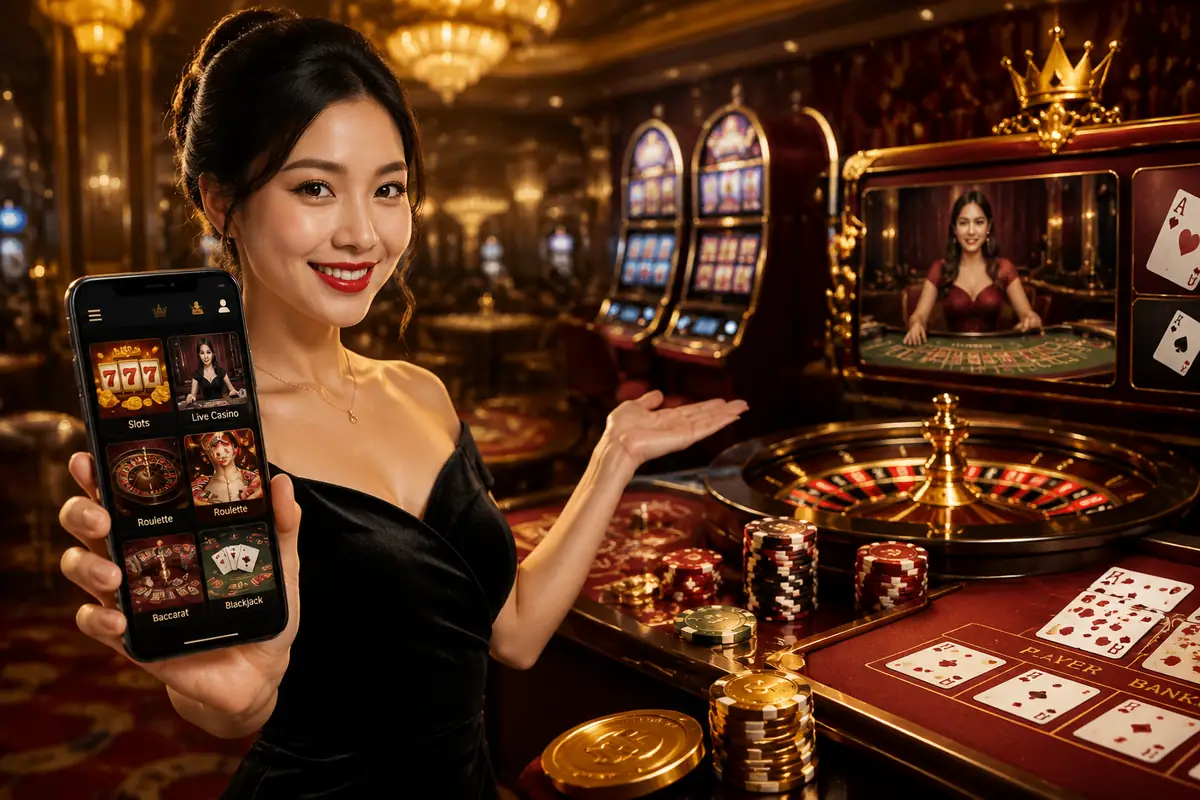 mr138 Casino meja live baccarat dealer langsung